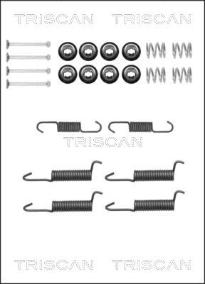 Accessory Kit, parking brake shoes TRISCAN 8105422587