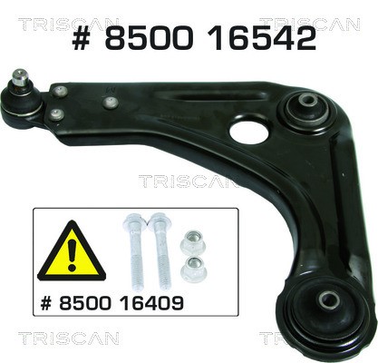 Control/Trailing Arm, wheel suspension TRISCAN 850016542