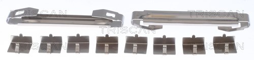 Accessory Kit, disc brake pad TRISCAN 8105111632
