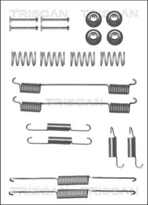 Accessory Kit, brake shoes TRISCAN 8105102604