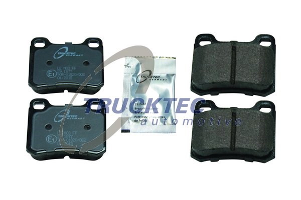 Brake Pad Set, disc brake TRUCKTEC AUTOMOTIVE 0235143