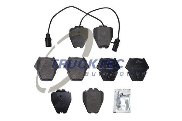 Brake Pad Set, disc brake TRUCKTEC AUTOMOTIVE 0735230
