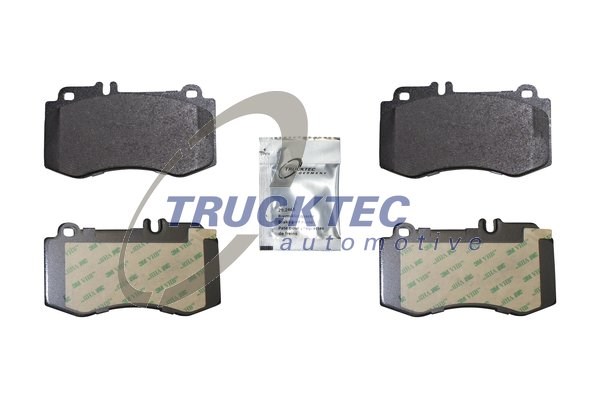 Brake Pad Set, disc brake TRUCKTEC AUTOMOTIVE 0235481