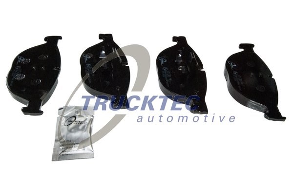 Brake Pad Set, disc brake TRUCKTEC AUTOMOTIVE 0834142