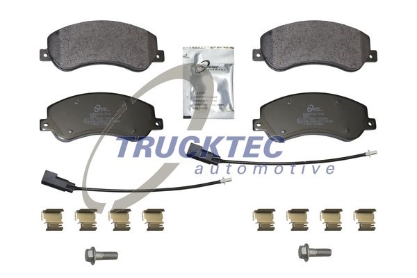 Brake Pad Set, disc brake TRUCKTEC AUTOMOTIVE 0735328