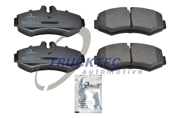 Brake Pad Set, disc brake TRUCKTEC AUTOMOTIVE 0235117
