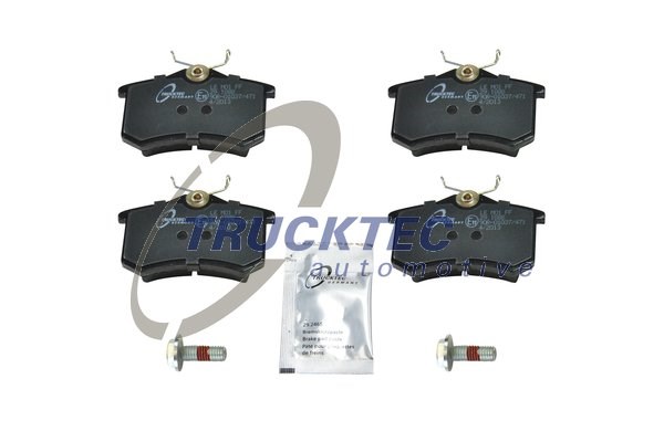 Brake Pad Set, disc brake TRUCKTEC AUTOMOTIVE 0735105