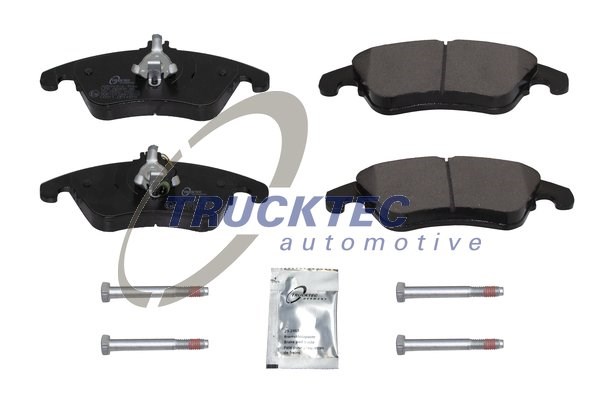 Brake Pad Set, disc brake TRUCKTEC AUTOMOTIVE 0235233