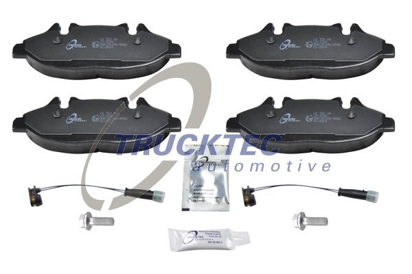 Brake Pad Set, disc brake TRUCKTEC AUTOMOTIVE 0235160