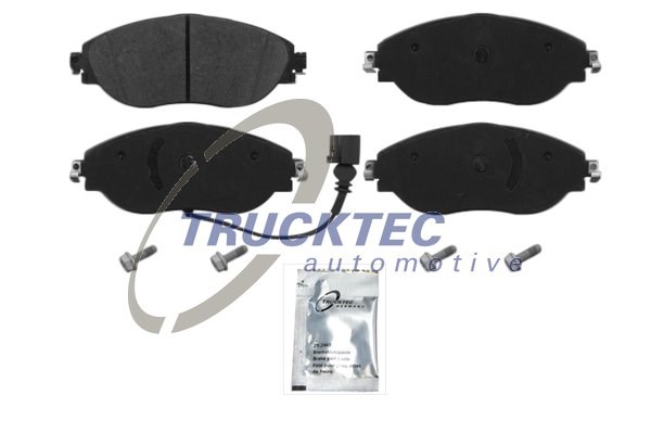 Brake Pad Set, disc brake TRUCKTEC AUTOMOTIVE 0735221