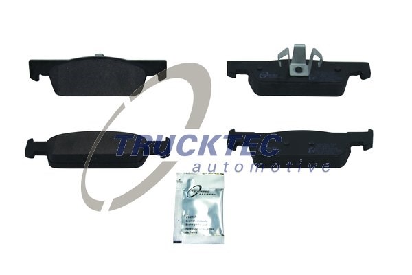 Brake Pad Set, disc brake TRUCKTEC AUTOMOTIVE 0235552