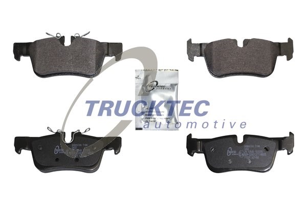 Brake Pad Set, disc brake TRUCKTEC AUTOMOTIVE 0835265