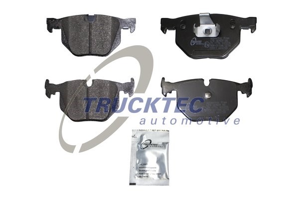 Brake Pad Set, disc brake TRUCKTEC AUTOMOTIVE 0834105