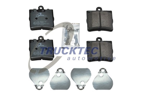 Brake Pad Set, disc brake TRUCKTEC AUTOMOTIVE 0235107