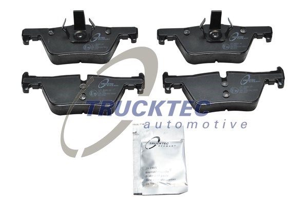Brake Pad Set, disc brake TRUCKTEC AUTOMOTIVE 0834155
