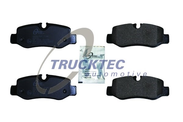 Brake Pad Set, disc brake TRUCKTEC AUTOMOTIVE 0235517
