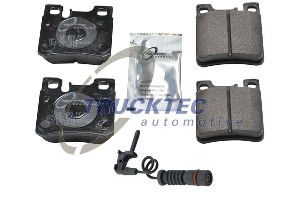 Brake Pad Set, disc brake TRUCKTEC AUTOMOTIVE 0235130