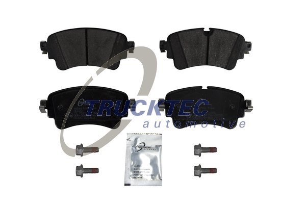 Brake Pad Set, disc brake TRUCKTEC AUTOMOTIVE 0735285
