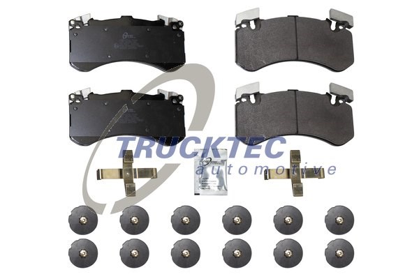 Brake Pad Set, disc brake TRUCKTEC AUTOMOTIVE 0735308