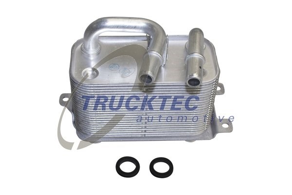 Oil Cooler, automatic transmission TRUCKTEC AUTOMOTIVE 0818046