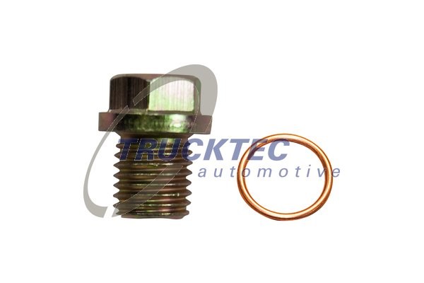 Screw Plug, oil sump TRUCKTEC AUTOMOTIVE 0843010