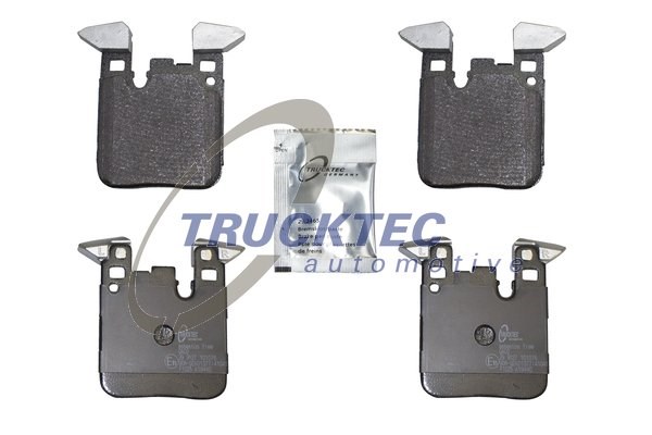 Brake Pad Set, disc brake TRUCKTEC AUTOMOTIVE 0835223