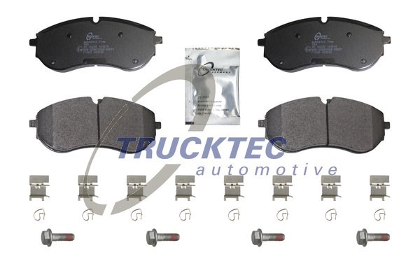 Brake Pad Set, disc brake TRUCKTEC AUTOMOTIVE 0735329