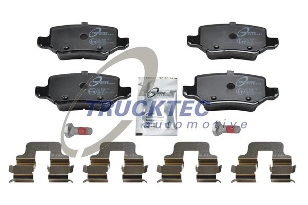Brake Pad Set, disc brake TRUCKTEC AUTOMOTIVE 0235147