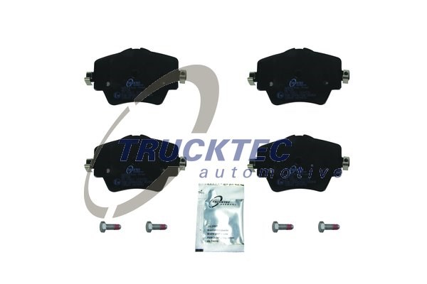 Brake Pad Set, disc brake TRUCKTEC AUTOMOTIVE 0835203