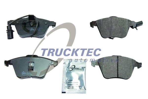 Brake Pad Set, disc brake TRUCKTEC AUTOMOTIVE 0735244