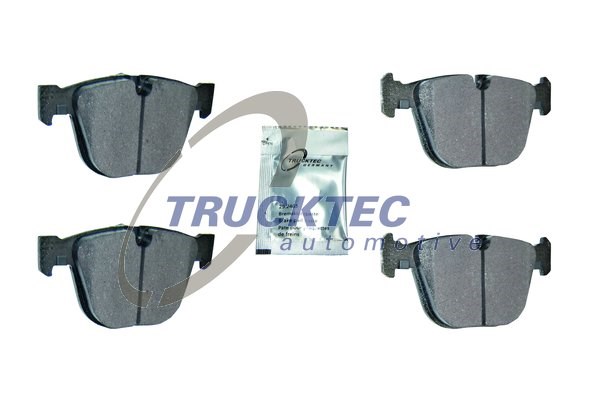 Brake Pad Set, disc brake TRUCKTEC AUTOMOTIVE 0834178