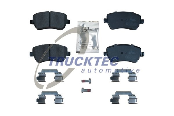 Brake Pad Set, disc brake TRUCKTEC AUTOMOTIVE 0235449