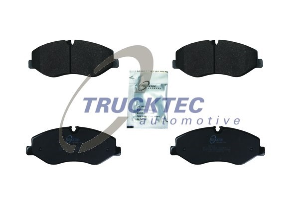 Brake Pad Set, disc brake TRUCKTEC AUTOMOTIVE 0235497