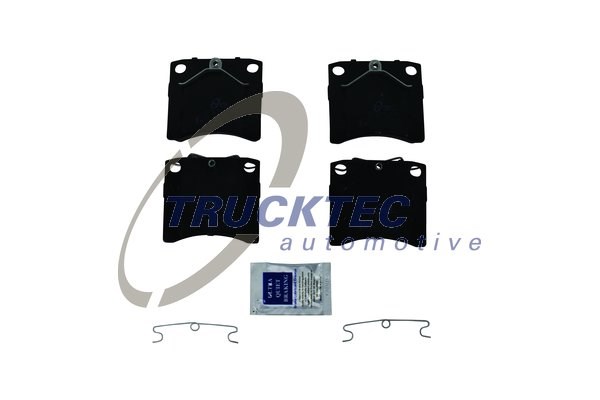 Brake Pad Set, disc brake TRUCKTEC AUTOMOTIVE 0735291