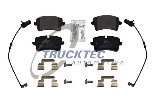 Brake Pad Set, disc brake TRUCKTEC AUTOMOTIVE 0735290