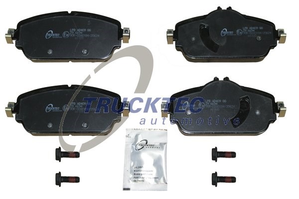 Brake Pad Set, disc brake TRUCKTEC AUTOMOTIVE 0235466