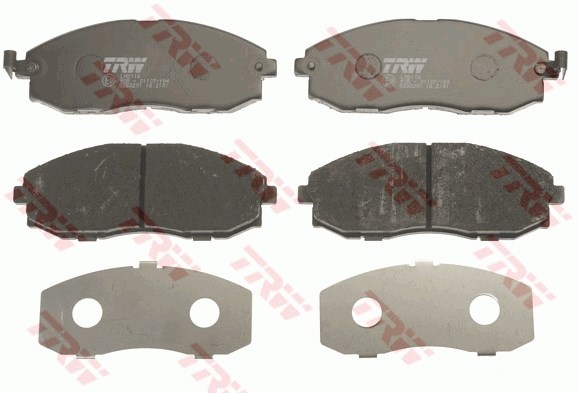 Brake Pad Set, disc brake TRW GDB3201 2