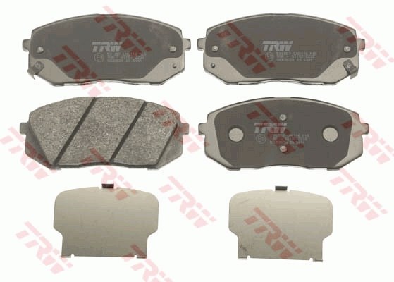 Brake Pad Set, disc brake TRW GDB3530 2
