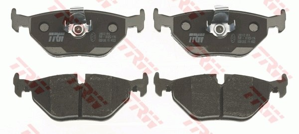 Brake Pad Set, disc brake TRW GDB1265 2
