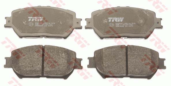 Brake Pad Set, disc brake TRW GDB3628 2