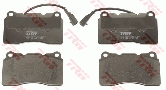 Brake Pad Set, disc brake TRW GDB1363 2