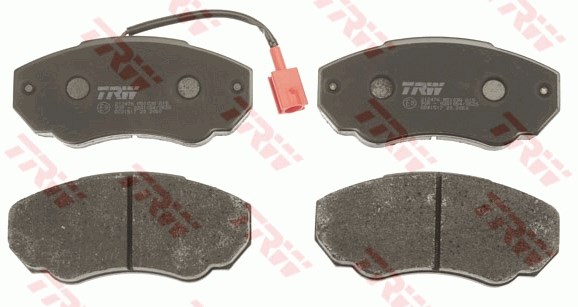 Brake Pad Set, disc brake TRW GDB1517 2