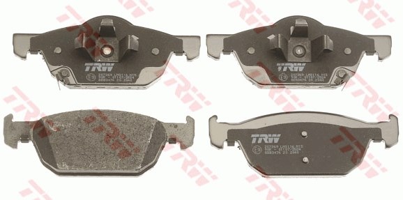 Brake Pad Set, disc brake TRW GDB3476 2