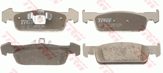 Brake Pad Set, disc brake TRW GDB2018 2
