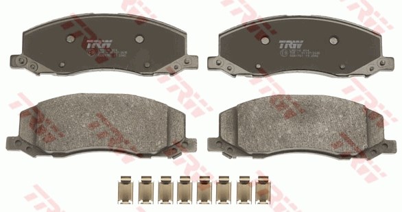 Brake Pad Set, disc brake TRW GDB1781 2