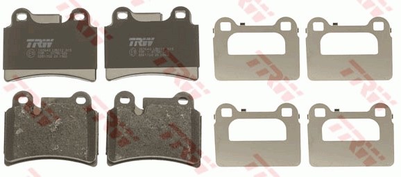 Brake Pad Set, disc brake TRW GDB1722 2