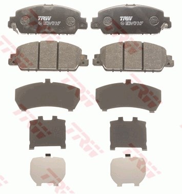 Brake Pad Set, disc brake TRW GDB3615 2