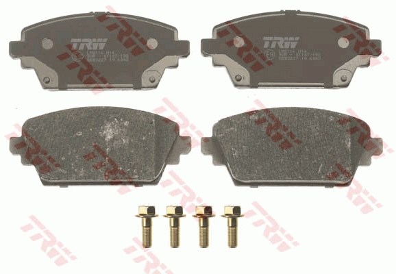 Brake Pad Set, disc brake TRW GDB3227 2