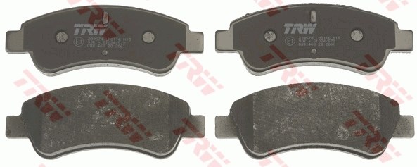 Brake Pad Set, disc brake TRW GDB1463 2