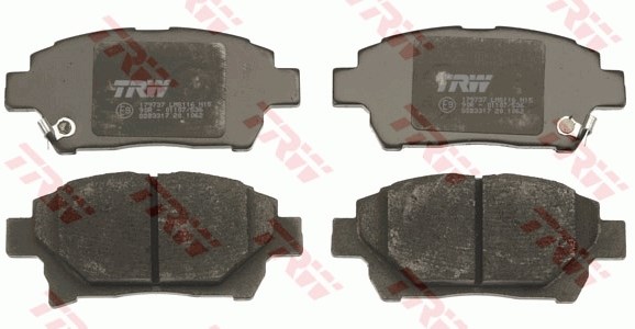 Brake Pad Set, disc brake TRW GDB3317 2
